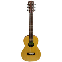 Kealoha KS-Series 6-String Tenor Ukulele with Solid Spruce Top in Natural Matt Finish