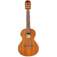 Kealoha KU-Series 6-String AC/EL Tenor Ukulele in Natural Satin Finish