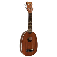 Kohala Akamai Series Pineapple Ukulele in Natural Satin Finish