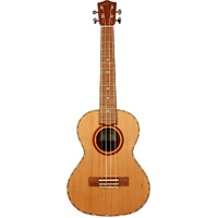 Lanikai Cedar Series Tenor Ukulele in Natural Satin Finish