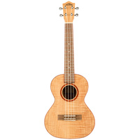 Lanikai Flamed Maple Series Tenor Ukulele in Natural Satin Finish