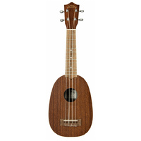 Lanikai Mahogany Series Pineapple Ukulele in Natural Satin Finish