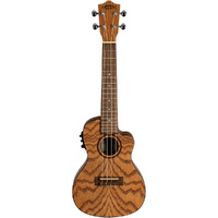 Lanikai Oak Series Concert AC/EL Ukulele in Natural Satin Finish