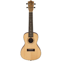 Lanikai Spruce Series Concert Ukulele in Natural Satin Finish