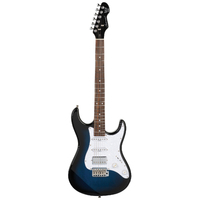 Levinson Sceptre Ventana Deluxe Series Electric Guitar in Ocean Blue