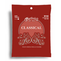 Martin Classical Nylon/Silver Hard Tension Ball End String Set (28-43)