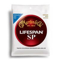 Martin SP Lifespan 80/20 Bronze Medium Guitar String Set (13-56)