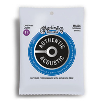 Martin Authentic Acoustic SP 92/8 Phosphor Bronze Custom Light Guitar String Set (11-52)