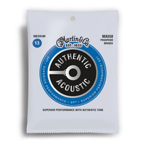 Martin Authentic Acoustic SP 92/8 Phosphor Bronze Medium Guitar String Set (13-56)