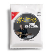 Martin Eric Clapton Strings 92/8 Phosphor Bronze Light Guitar String Set (12-54)