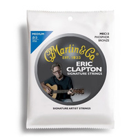 Martin Eric Clapton Strings 92/8 Phosphor Bronze Medium Guitar String Set (13-56)