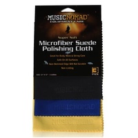 Music Nomad Super Soft Microfiber Suede Polishing Cloth - 3 Pack