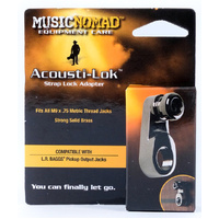 Music Nomad Acousti-Lok Strap Lock Adapter for Metric Output Jacks