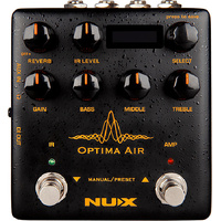 NU-X Verdugo Series Optima Air Acoustic Simulator & IR Loader Pedal