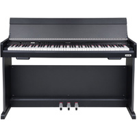 NU-X NCK-330 Upright 88-Key Digital Piano in Black Finish