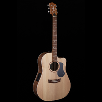 Pratley Classic Series Dreadnought Cutaway Model Solid Bunya Top, Solid Blackwood B/S