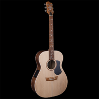 Pratley Classic Series OM Model Solid Bunya Top, Solid Blackwood B/S