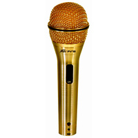 Peavey PVi2 Dynamic Cardioid Microphone in Gold with XLR-XLR Cable