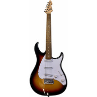 Peavey Raptor Plus Series Electric Guitar in Sunburst (3SC)