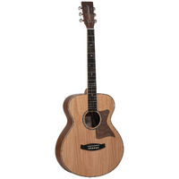 Tanglewood TRU3-HR / TRPRO-F-HR Reunion Pro Solid Australian Red Cedar Top Folk with Hawaiian Rain Wood B/S