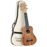 Tanglewood TWT7B Tiare Soprano Ukulele All Koa with Bag