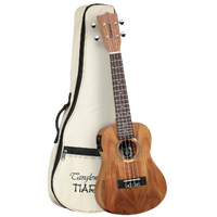 Tanglewood TWT8E Tiare Concert Ukulele w/ Pickup All Koa with Bag