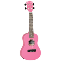 Tanglewood Concert Uke Pack Hot Pink