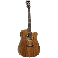 Tanglewood TW28CEXOV Winterleaf Exotic Dreadnought C/E Ovangkol