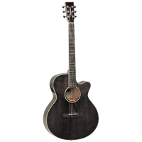 Tanglewood TW4BS Winterleaf Super Folk C/E Black Shadow