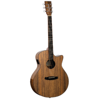 Tanglewood TW4EVCPW Winterleaf Exotic Grand Auditorium Solid Top C/E Pacific Walnut Veneer