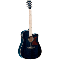 Tanglewood TW5BLA2 Winterleaf Blonde Dreadnought C/E Bondi Blue Gloss