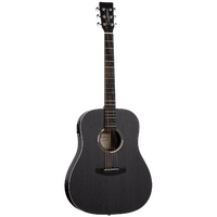 Tanglewood TWBBSDE Blackbird Sloped Shoulder Dreadnought A/E Smokestack Satin