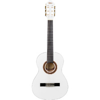 Valencia VC103WT Classical Guitar in Gloss White - 3/4 Size