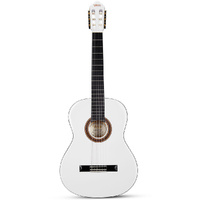 Valencia VC104WT Classical Guitar in Gloss White - Full Size