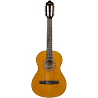 Valencia VC263H Classical Guitar Hybrid in High Gloss Natural - 3/4 Size