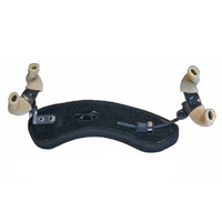 Wolf Forte Secondo Coloured Shoulder Rest for Violin in Black Galaxy (3/4 - 4/4)