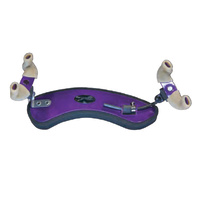 Wolf Forte Secondo Coloured Shoulder Rest for Violin in Purple Starbright (3/4 - 4/4)